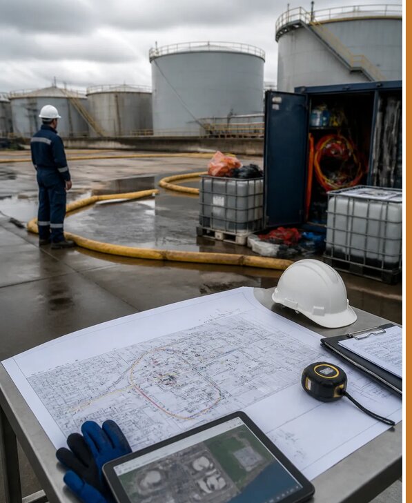 Разработка плана ликвидации разливов нефти в Владивостоке